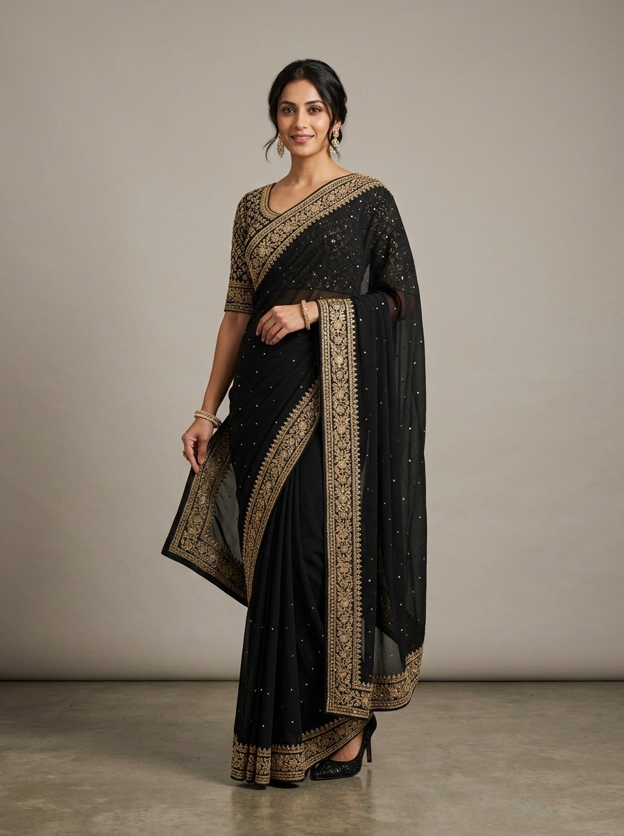 Malvira Designer Party Wear Saree Wholesale